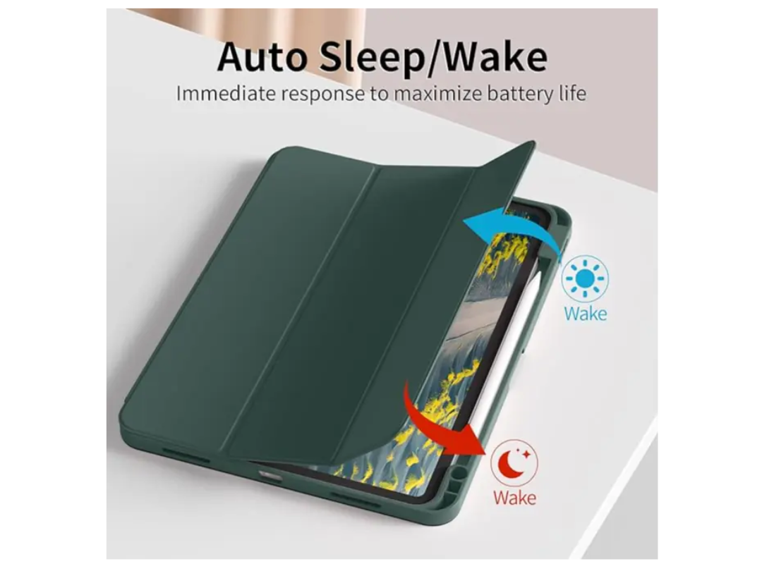 جراب Green Lion Hogo الفاخر لجهاز iPad Air 11' 2024 - أسود جراب Green Lion Hogo الفاخر لجهاز iPad Air 11' 2024 - أسود
